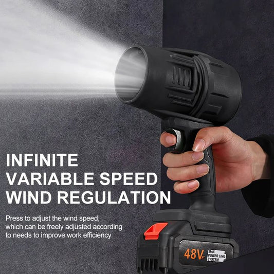 AeroVex 48V Cordless Turbo Jet Blower With 35000PA Powerful Suction