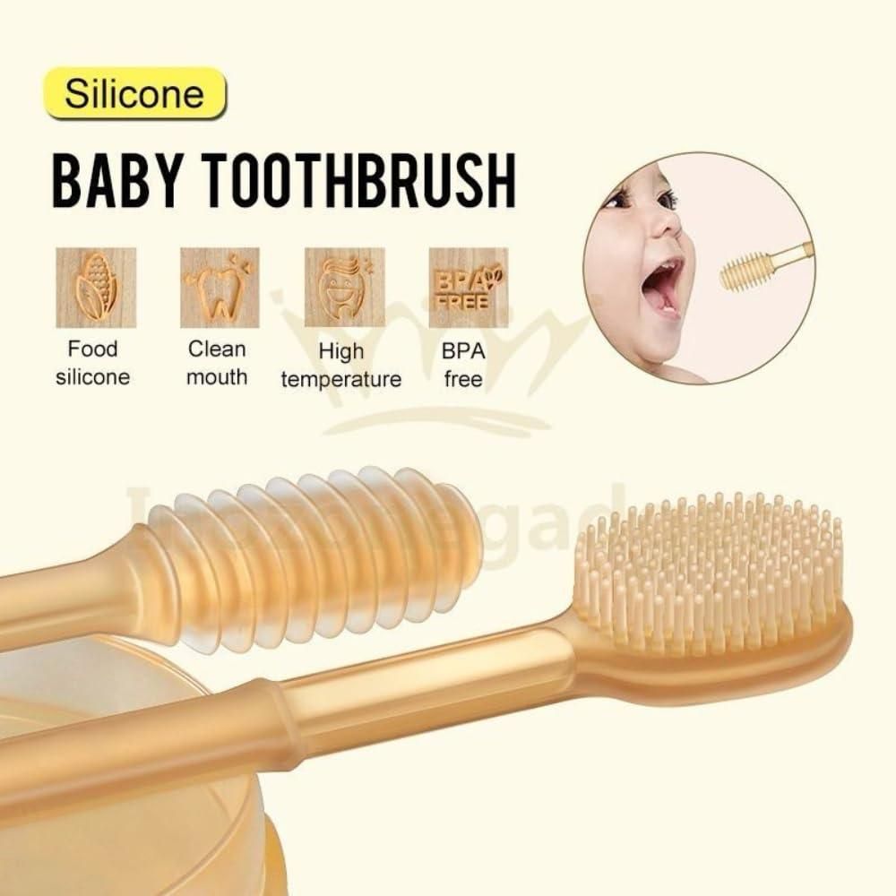 Soft Silicone Bristle Oral Care Toothbrush